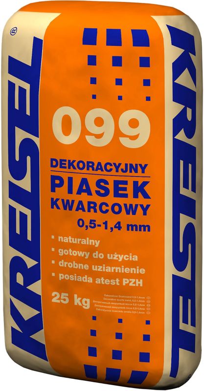 Piasek do zastosowań budowlanych Kreisel 25 kg
