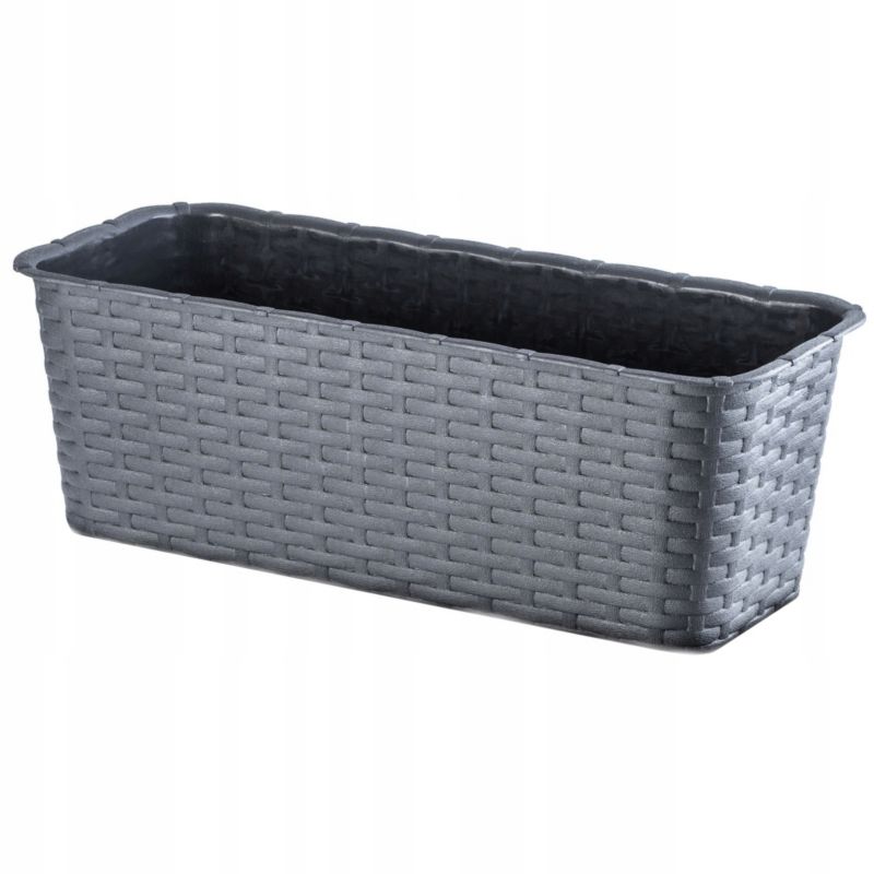 Doniczka KADAX Skrzynka Balkonowa 40cm Rattan 1szt.