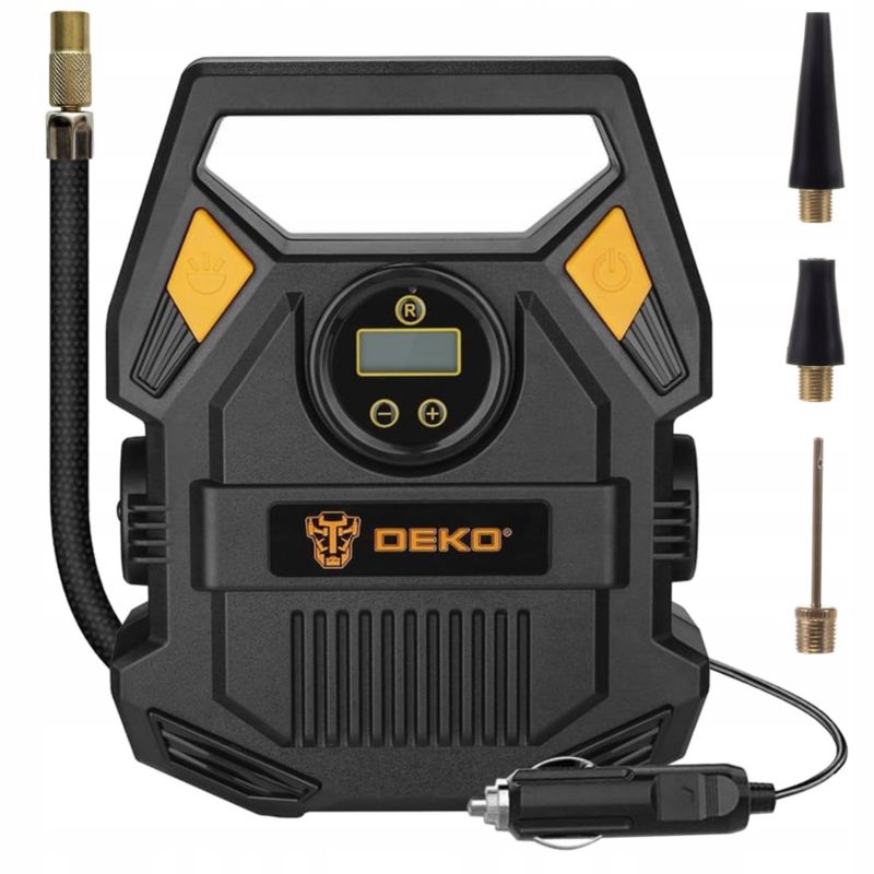 Kompresor samochodowy DEKO 12V LCD 84W 1 szt.