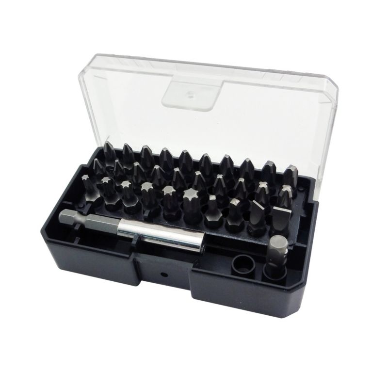 Zestaw bitów Universal fit z uchwytem magnetycznym 25 mm mix 32 szt.