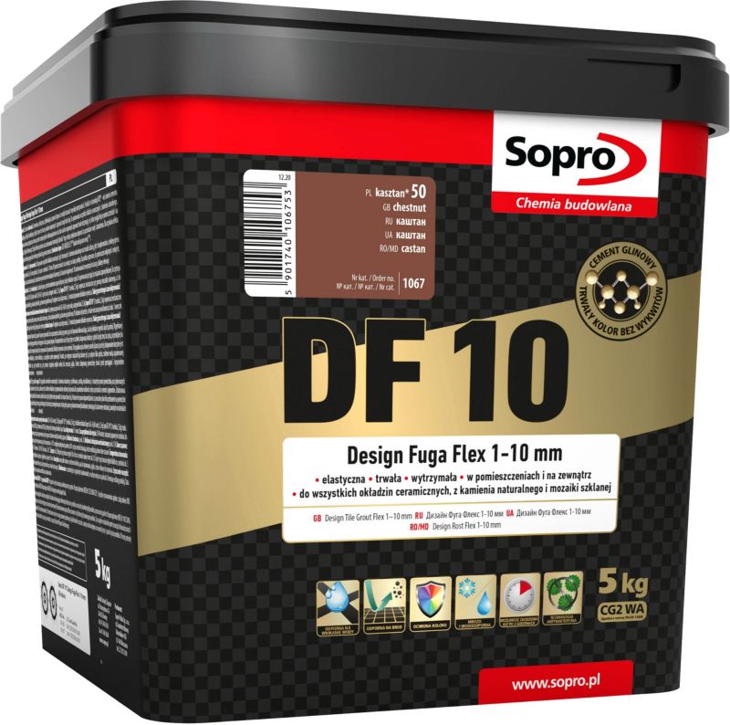 Fuga Sopro Flex DF10 5 kg kasztan