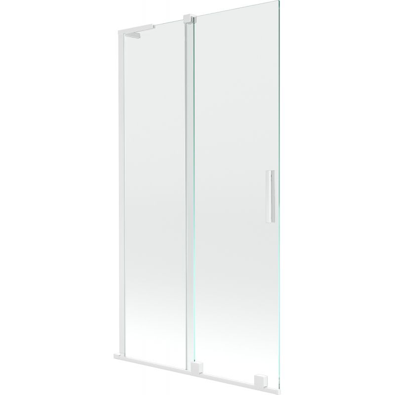 parawan nawannowy dwuskrzydłowy Mexen Velar L biały 100x150 cm 1 szt.