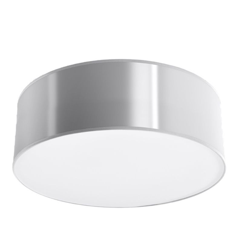 Plafon Sollux Lighting ARENA 25 szary 1 szt.