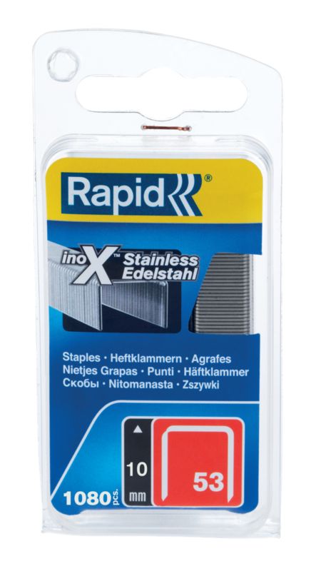 Zszywki nierdzewne Rapid 53/10 1080 szt.