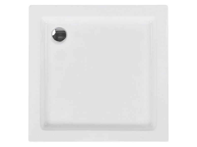 Brodzik prysznicowy Ampay 80 x 80 x 5 cm Biały 1 szt.