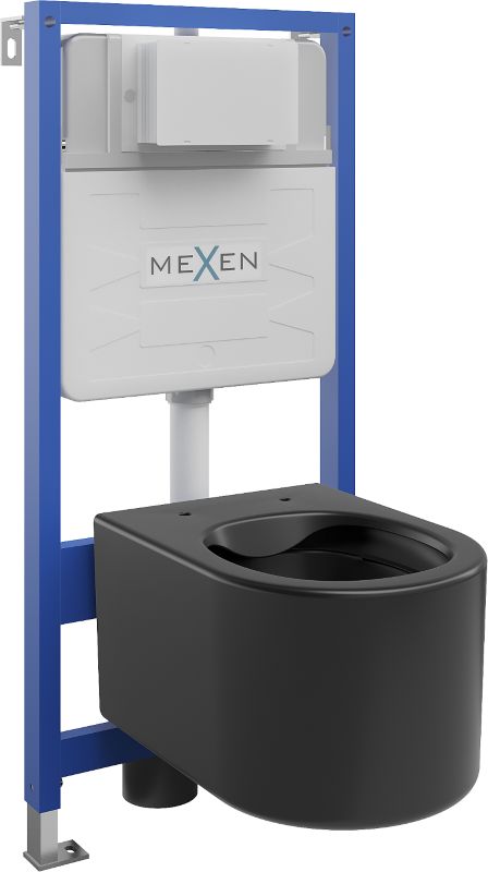Zestaw podtynkowy WC Mexen Sofia czarny 48x36 cm 1 szt.