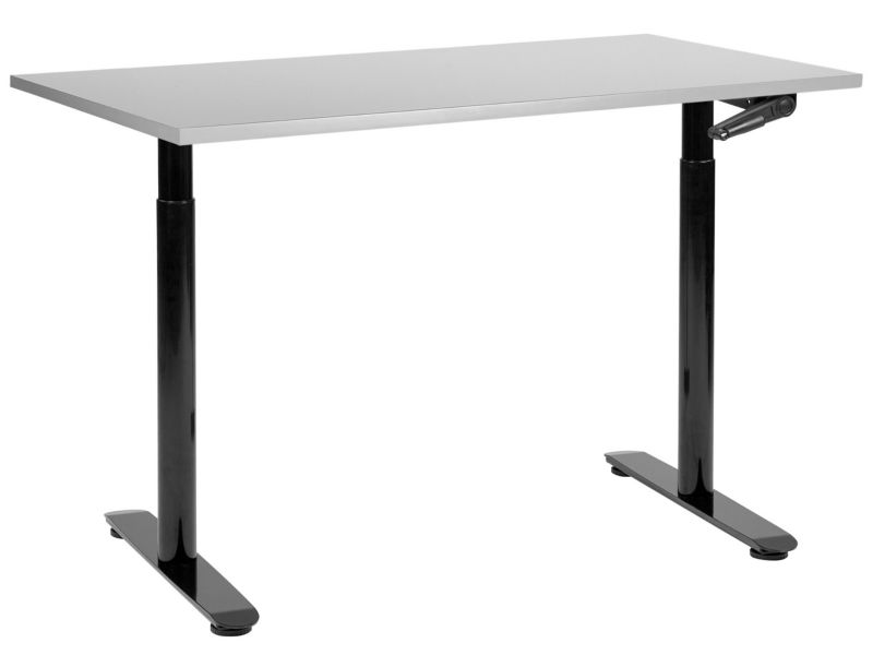 Biurko regulowane Manualny Jasnoszary Destinas 120 x 72 cm 1 szt.