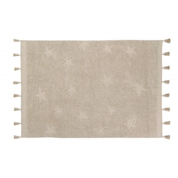 Dywan Lorena Canals dziecięcy HIPPY STARS NATURAL 120x175 beżowy 1 szt