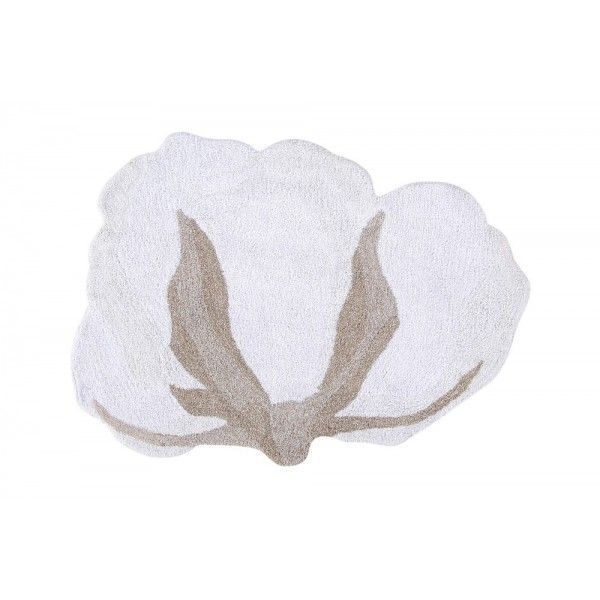 Dywan Lorena Canals dziecięcy COTTON FLOWER 120x130 beżowy 1 szt