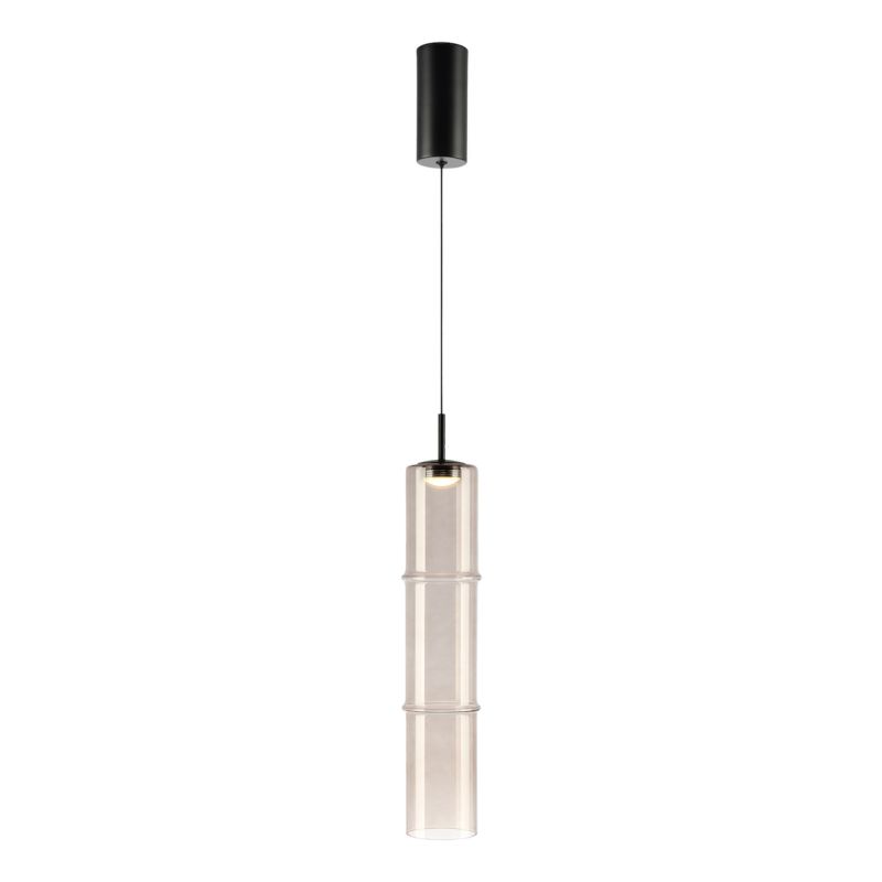 Lampa wisząca Milagro Bato LED 4W czarny kawowy 1 szt.