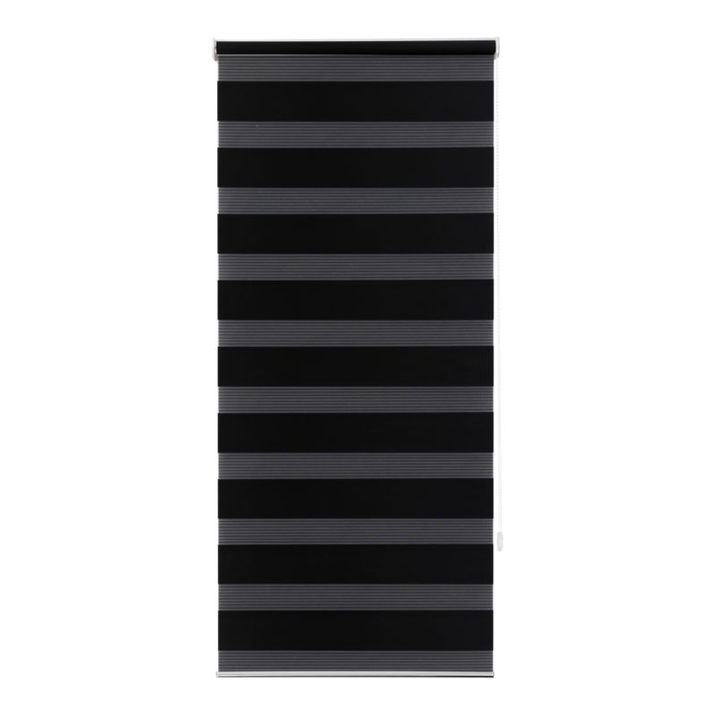 Roleta dzień/noc GoodHome Elin 42,3 x 160 cm czarny