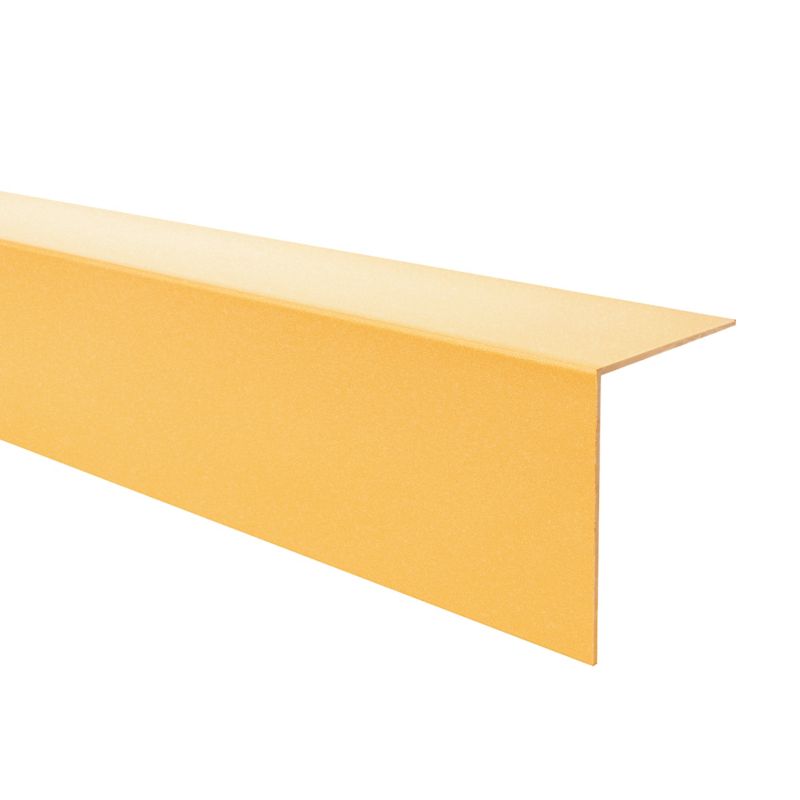 Kątownik twardy PCV 40x40mm, QUEST, ozdobny, profil L kątowy, narożnik dekoracyjny, KT, złoty, 2m