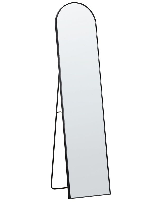 Lustro stojące Bagnolet 150 cm Metal Czarny 1 szt.