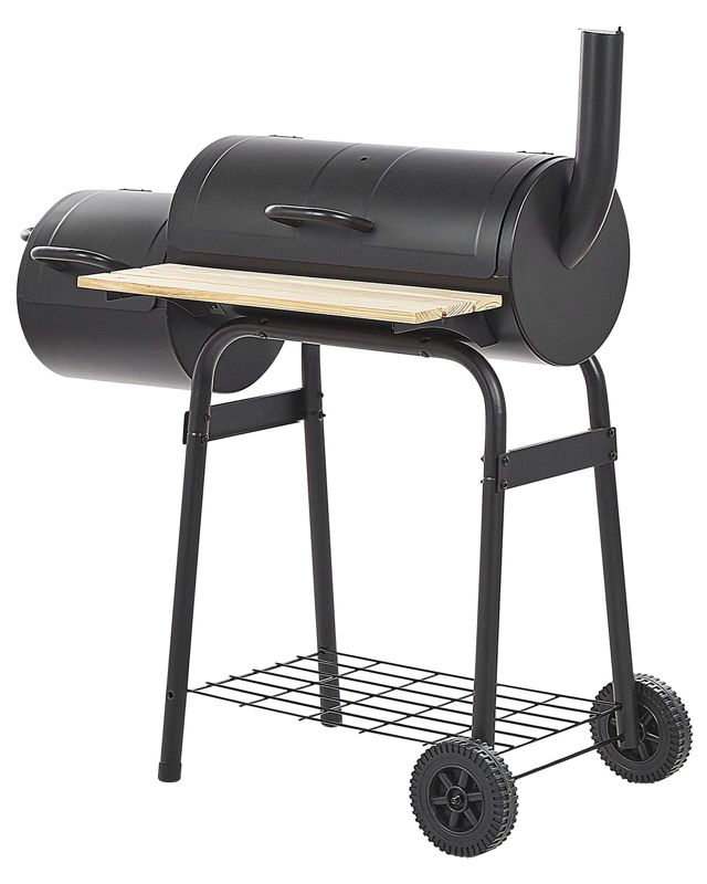 Grill węglowy z wędzarnią czarny Satah 1 szt.