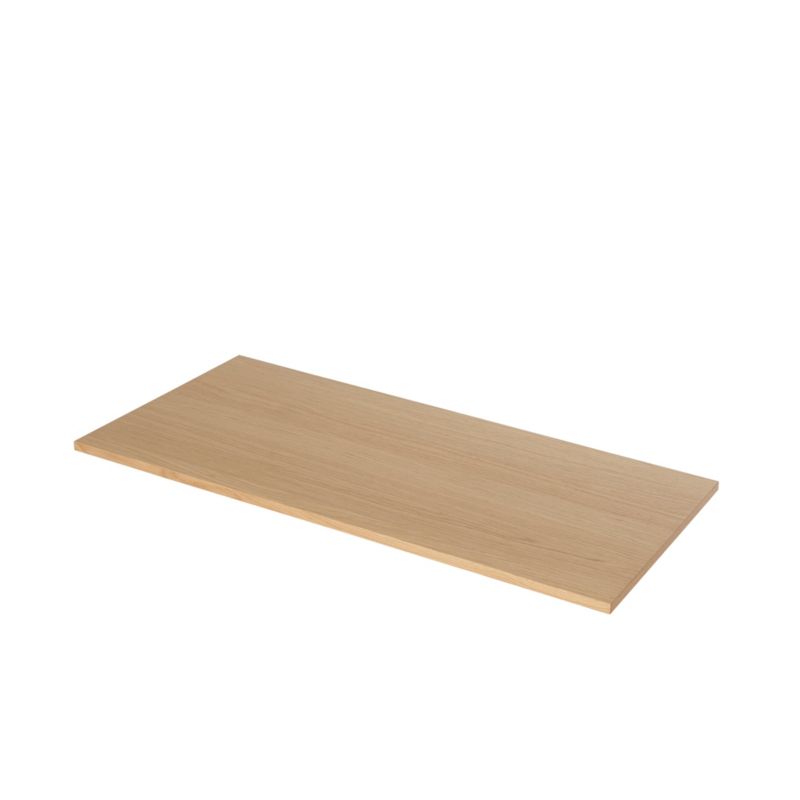 Blat łazienkowy GoodHome Avela 100 cm dębowy fornir