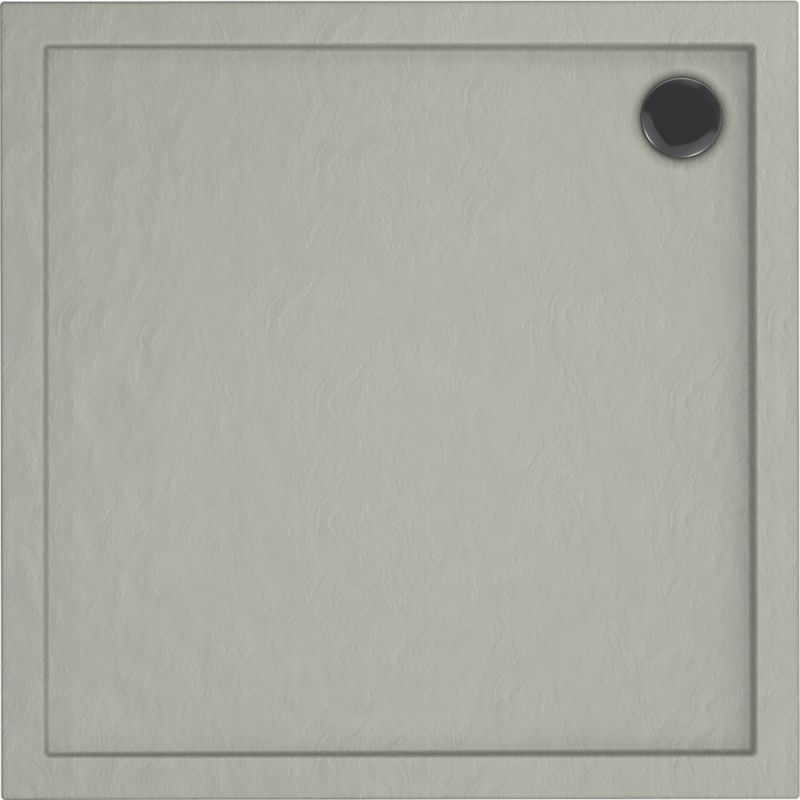 Brodzik akrylowy Schedpol Atla kwadratowy 90 x 90 x 4,5 cm beton