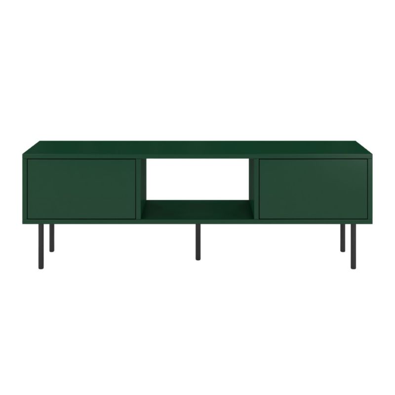 Zielona nowoczesna komoda RTV Dancan MIRKA szer. 130 cm 1 szt.