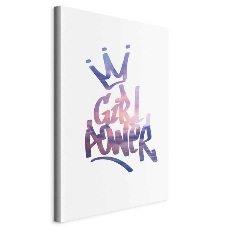 Obraz Artgeist Girl Power 40 x 60 cm płótno włoskie 1 szt