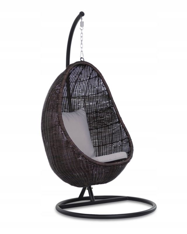 Fotel wiszący Corciano Madera Wolnostojący Premium 1 szt.