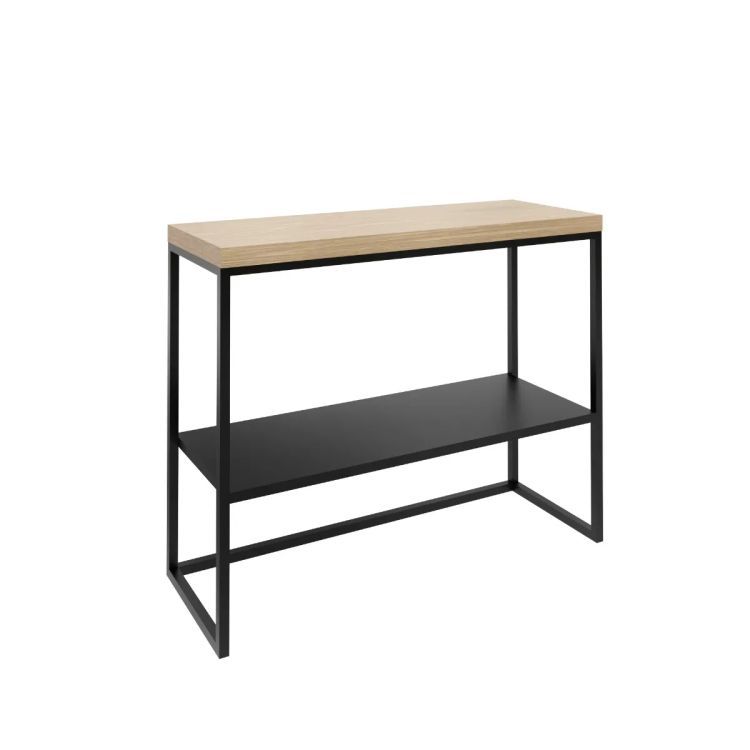 Szafka Baltica Design pod umywalkę nablatową LISA 60 cm czarny/dąb 1 szt