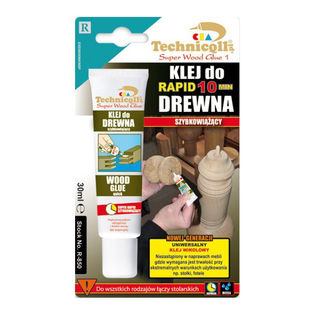 Klej do drewna szybkowiążący Technicqll 30 ml