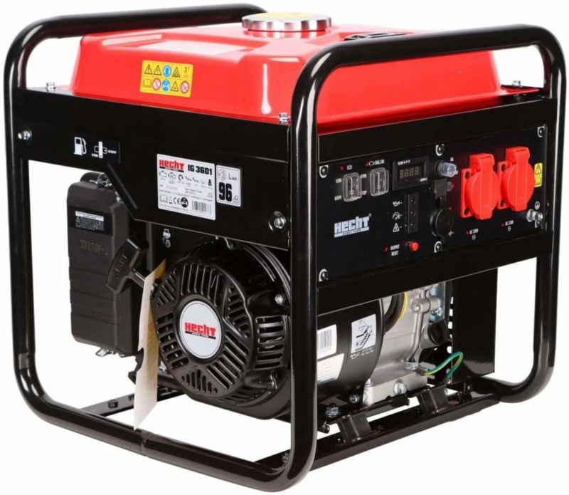 Agregat Hecht Ig 3601 Generator Prądotwórczy Inwerterowy 12V 230V 3.3 Kw 3300W 1szt.