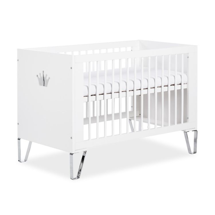 Łóżeczko Little Sky dziecięce BLANKA 120x60 białe 1 szt