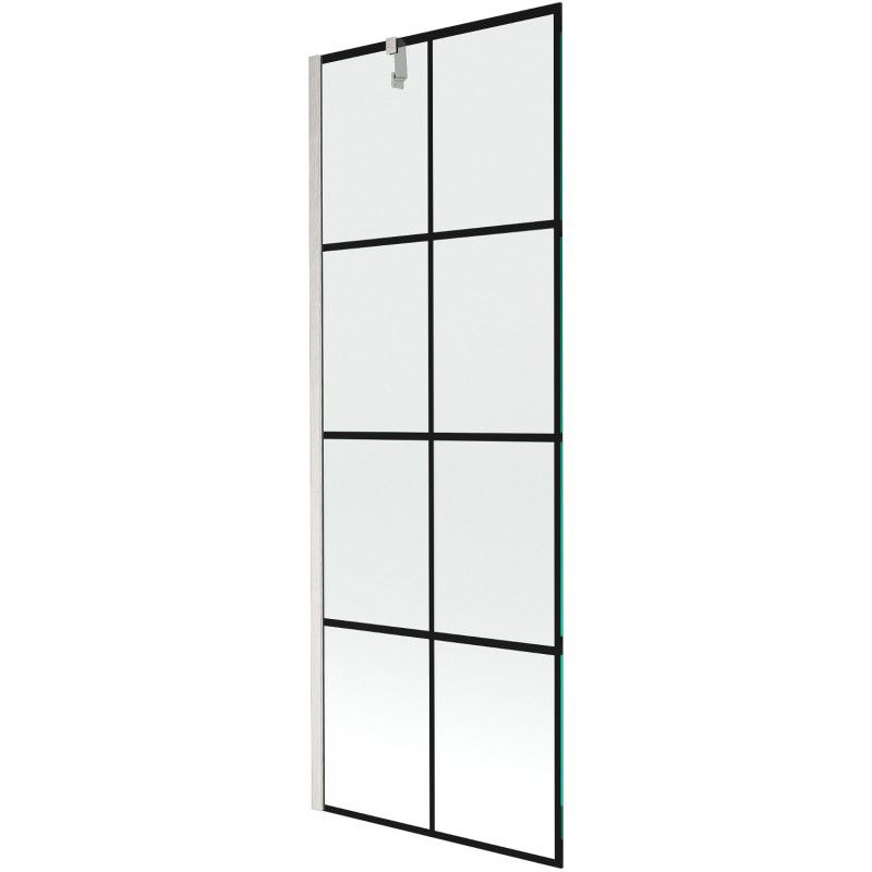 Parawan nawannowy Mexen Next czarny wzór 70x150 cm 1 szt.