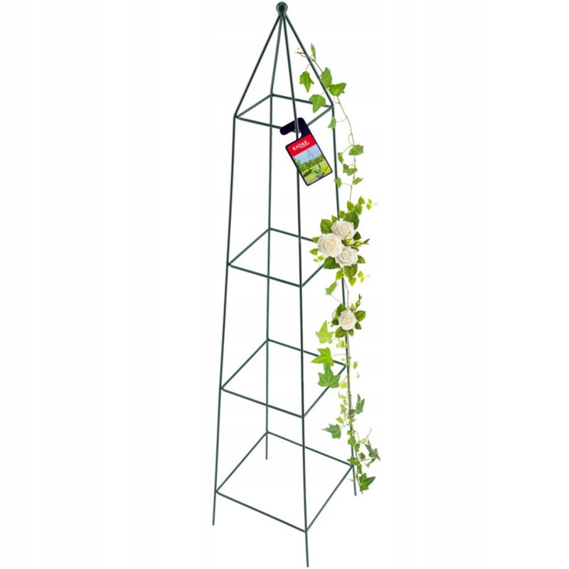 Pergola Ogrodowa KADAX metalowa Piramida Na Pnącza Róże Kolumna 120 cm Do Ogrodu 1szt.