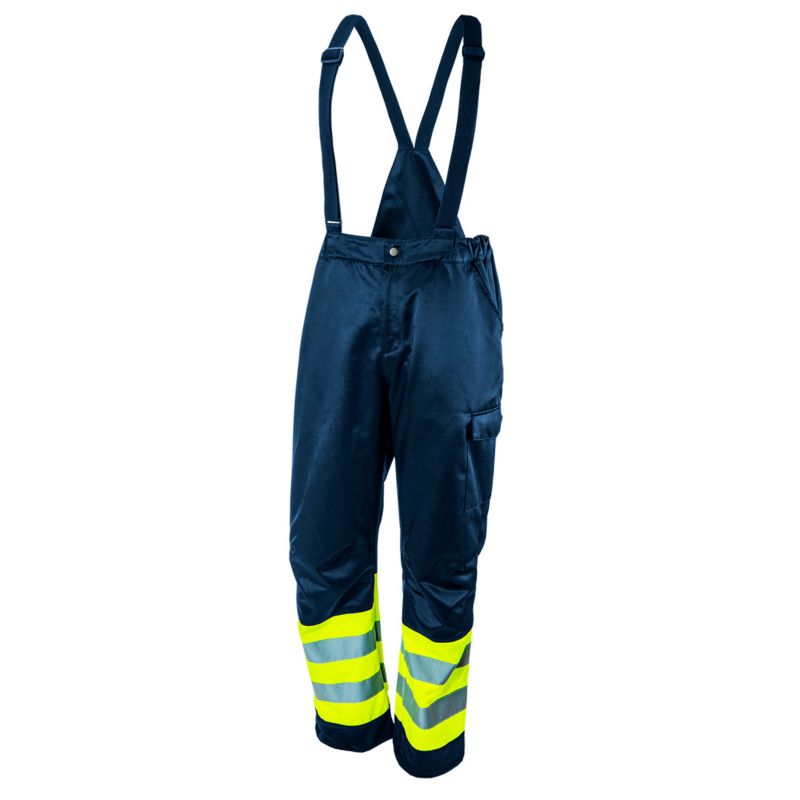 Ogrodniczki robocze unisex NEO TOOLS S intensywna widzialność granatowe 1 szt.