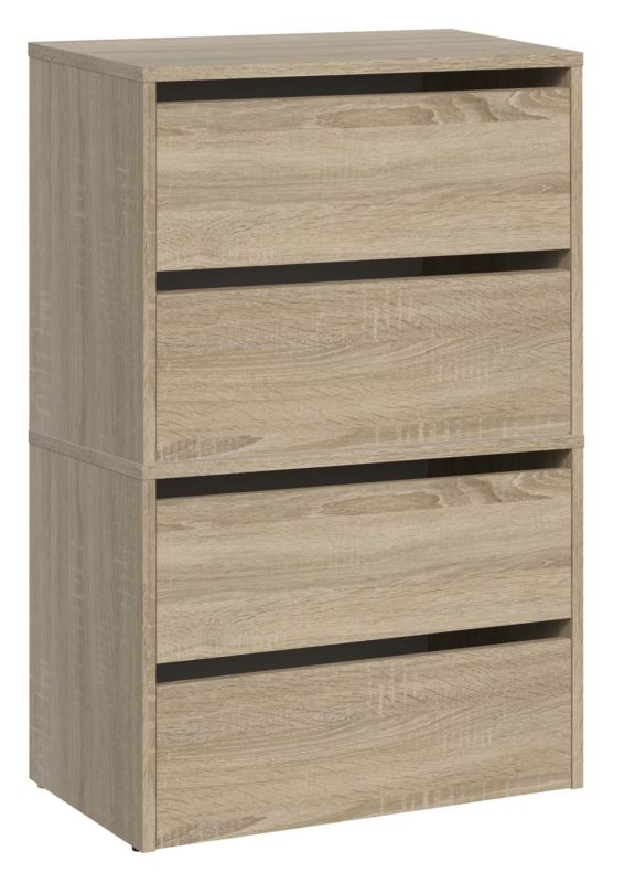 Szafka Na Buty Topeshop Modo X2 Dąb Sonoma 36x60x88 cm 1 szt.