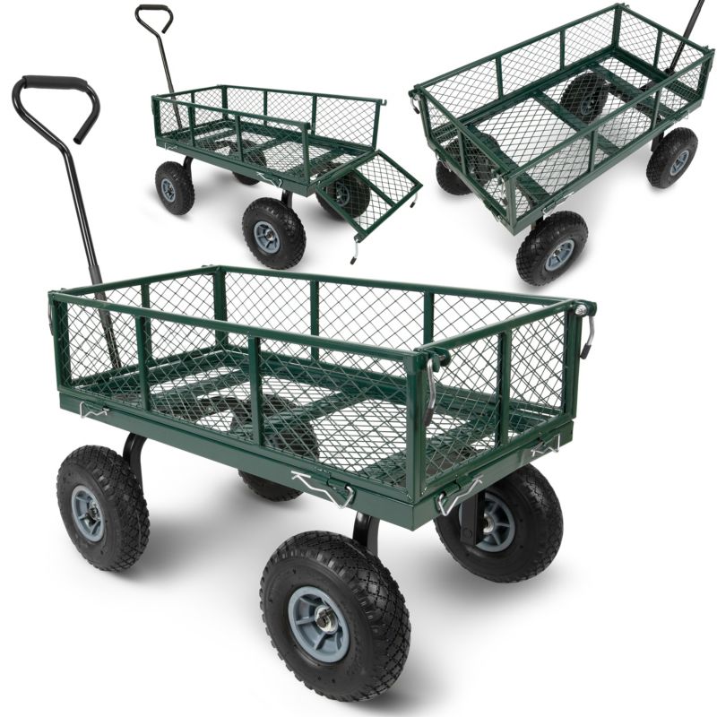 Wózek ogrodowy Humberg transportowy taczka wywrotka przyczepka 450kg 1szt.