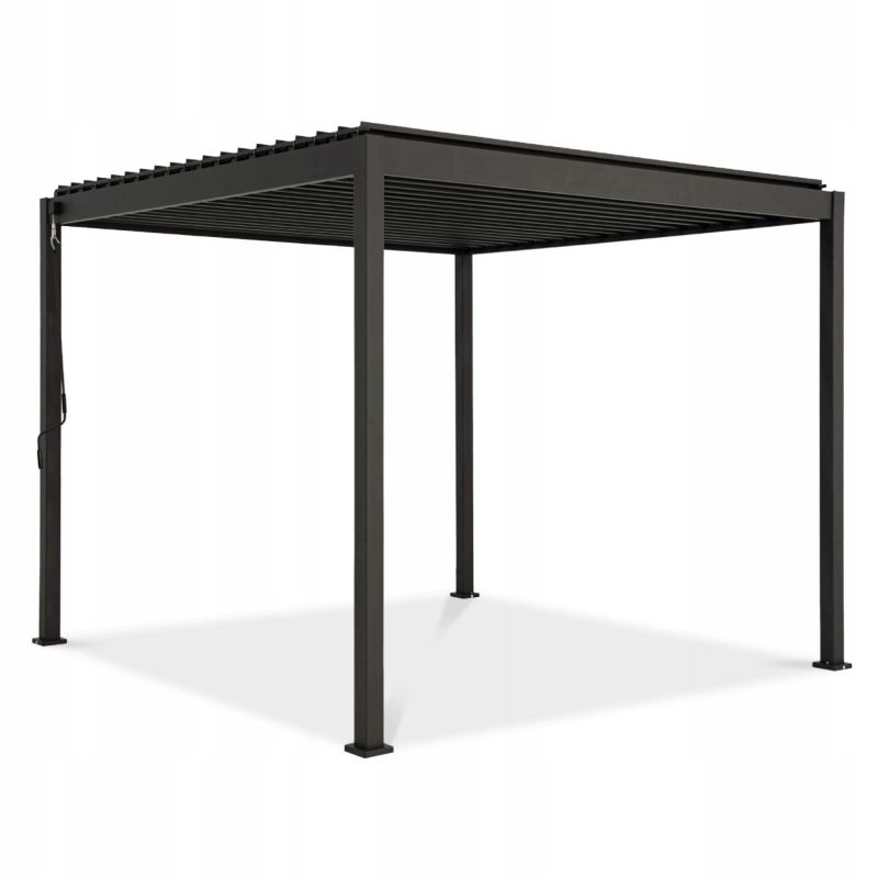 Pergola Ogrodowa Zadaszenie Na Taras Mocna Classic 3x3 Antracyt Gutroof 1 szt