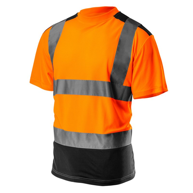 T-shirt roboczy ostrzegawczy NEO TOOLS intensywna widzialność M pomarańczowy 1 szt.