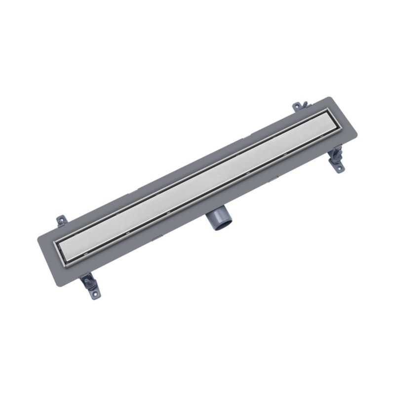 Odpływ liniowy ABS Premium Vogi ruszt Duo pod płytkę 50 cm szary 1 szt.