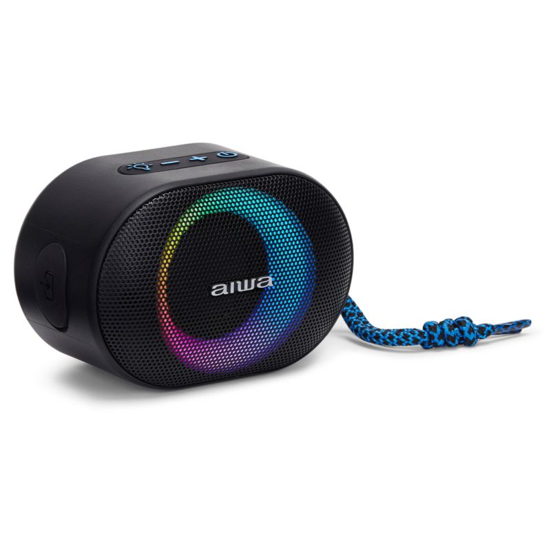 Głośnik BT AIWA BST-330BL IPX6 RGB Niebieski 1szt.