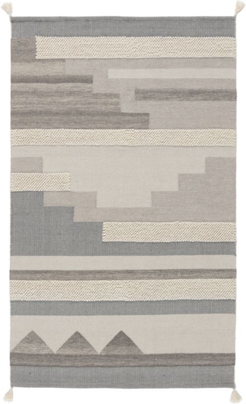 Dywan GoodHome Bi Fabric 120 x 170 cm niebieski / szary
