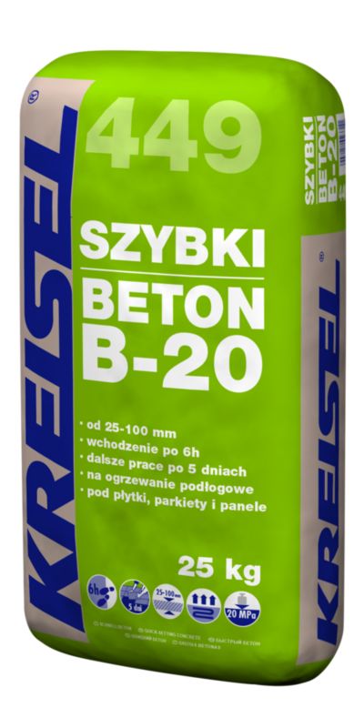 Szybki beton Kreisel B20 25 kg