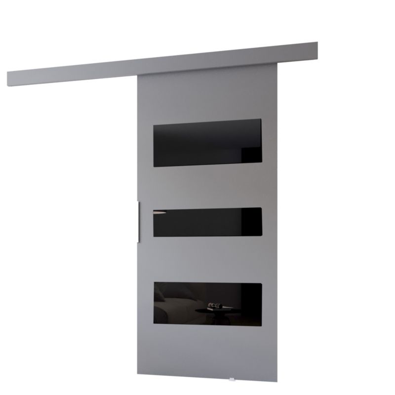 Drzwi przesuwne MINIO go for it CLEAN C 96 cm szare 1 szt.
