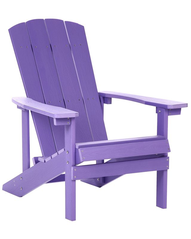 Krzesło ogrodowe Adirondack Purpurowy 1 szt.
