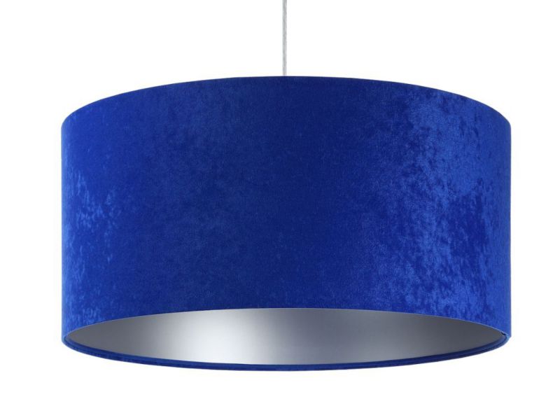 Lampa Bps Koncept wisząca HOME 50 niebieska/srebrna blatem 1 szt