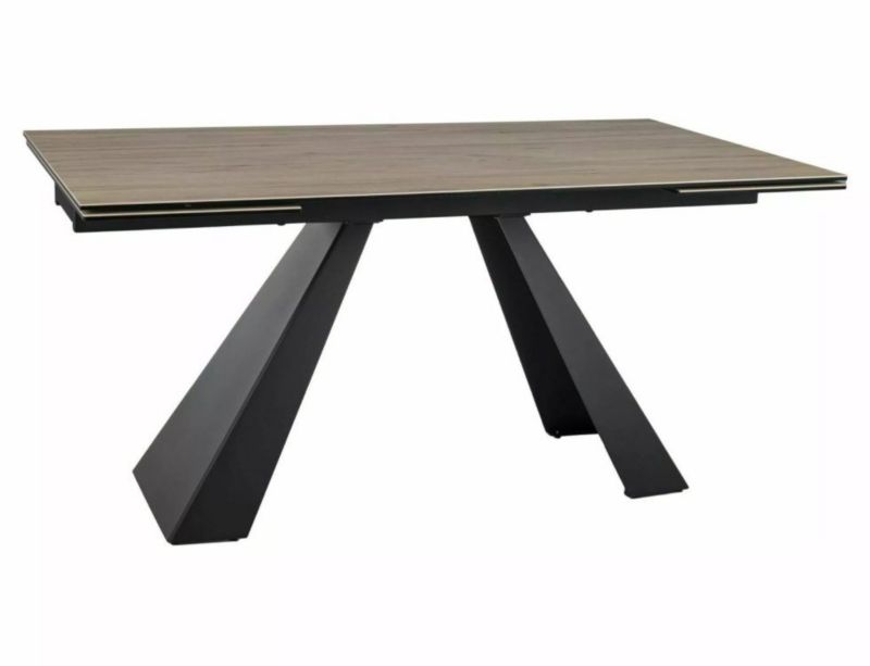 Stół Signal rozkładany SALVADORE CERAMIC 160(240)x90 jasny brąz mat sabbia 1 szt