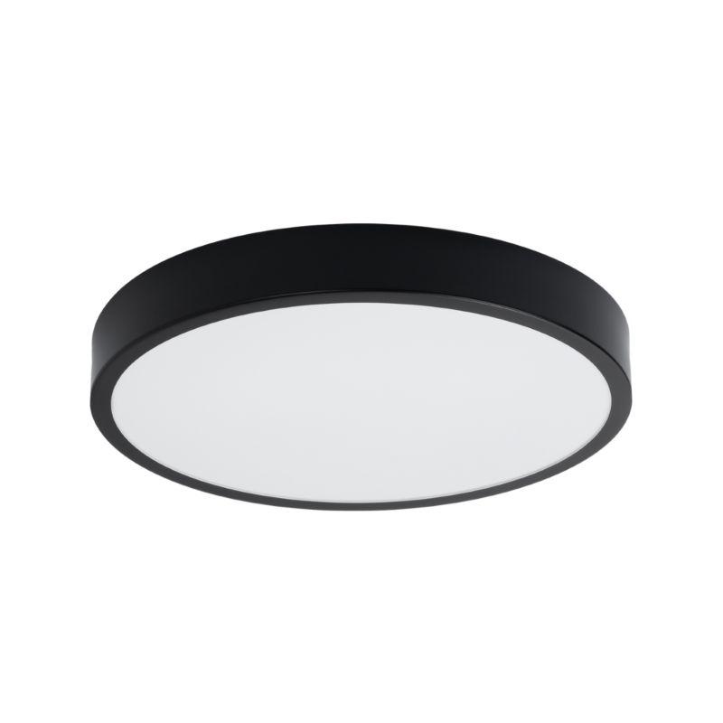 Plafon Sollux Lighting ONYX 50 czarny LED 3000K 1 szt.