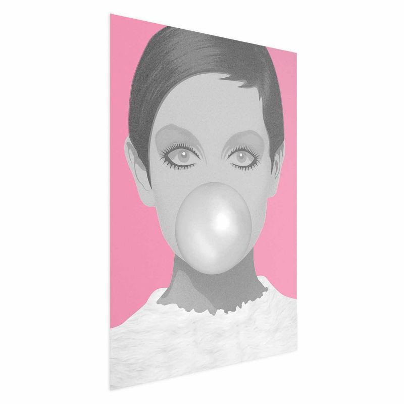 Plakat Artgeist Guma balonowa 60x90 cm bez ramy 1 szt