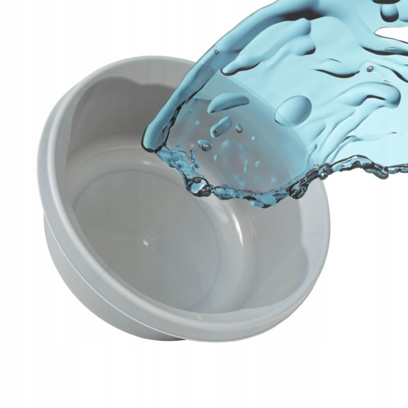 Miska KADAX Plastikowa 20L Okrągła Na Pranie szara 1 szt.
