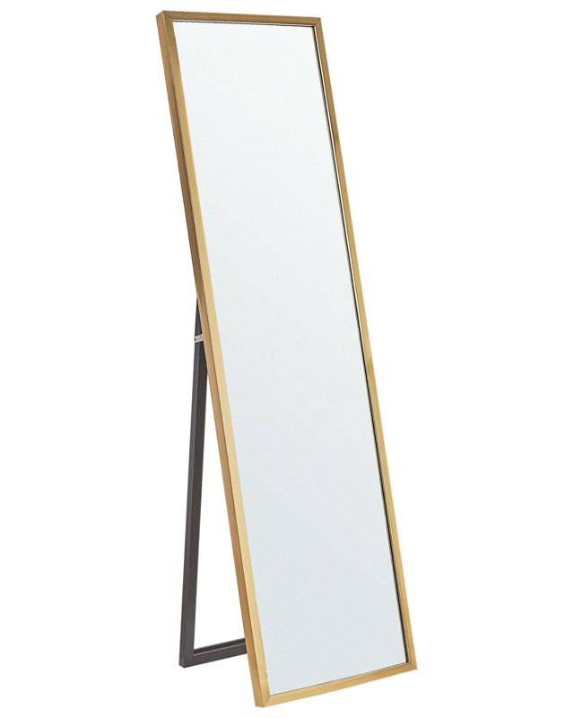 Lustro stojące Torcy 140 cm Złoty 1 szt.