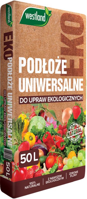 Podłoże uniwersalne do upraw ekologicznych 50 l