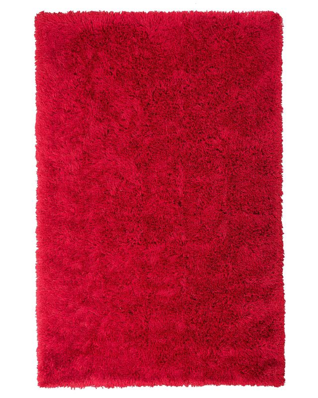 Dywan shaggy 140 x 200 cm czerwony Cide 1 szt.