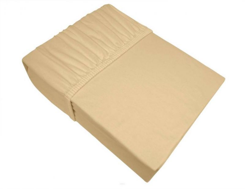 Prześcieradło Greno z gumką Jersey Frotex 100x200 cappuccino 160 g/m2 Premium 1 szt