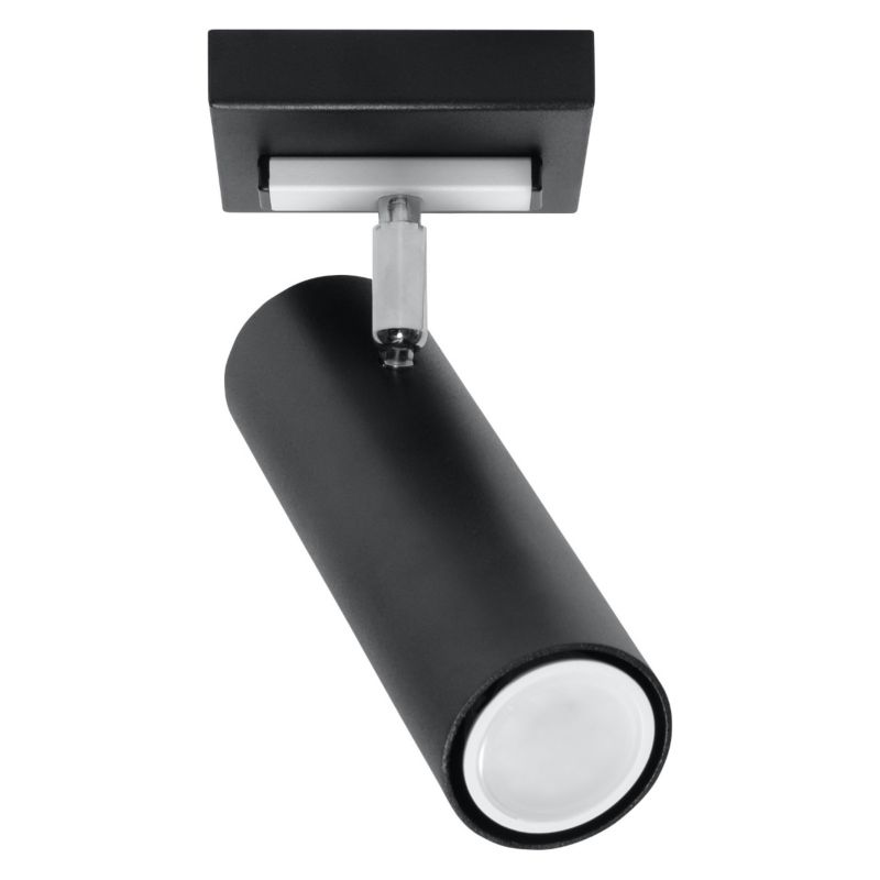 Plafon Sollux Lighting DIREZIONE 1 czarny 1 szt.